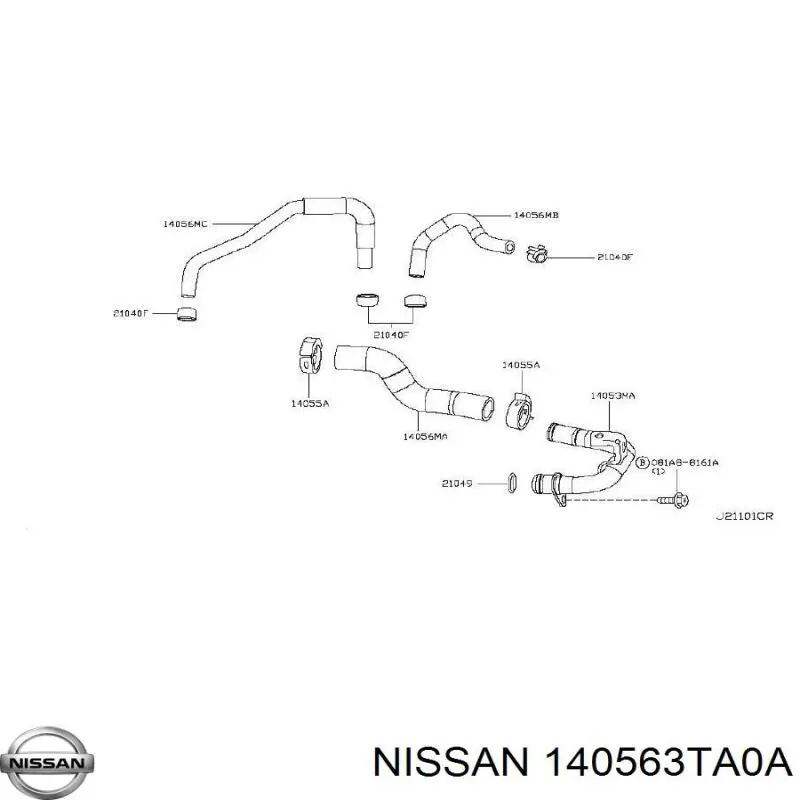 140563TA0A Nissan/Infiniti 