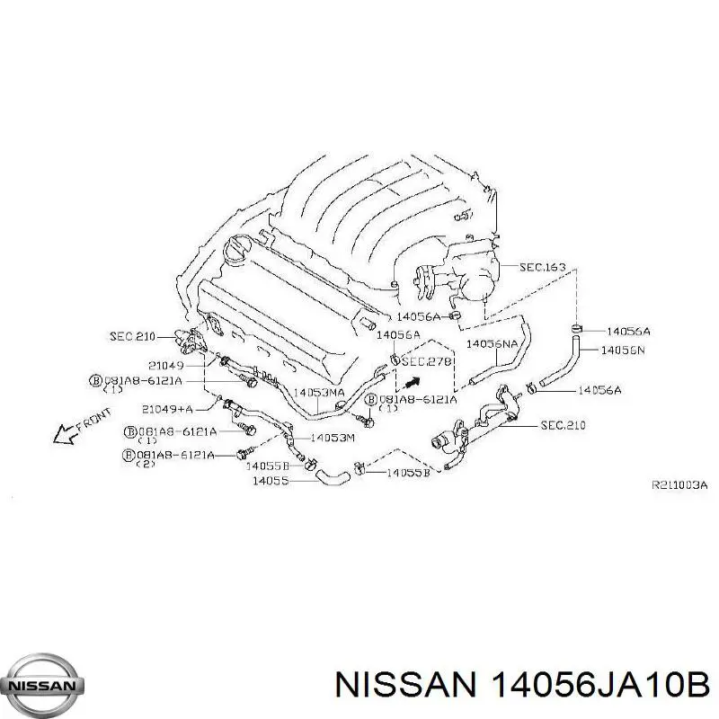 14056JA10B Nissan/Infiniti 