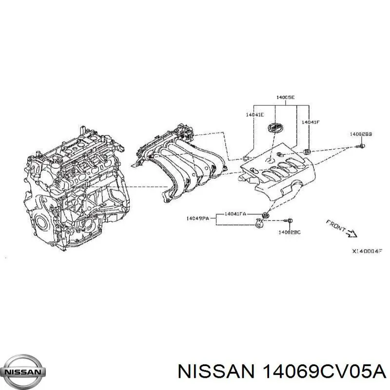  Nissan/Infiniti 14069CV05A цена, от 6.65 USD