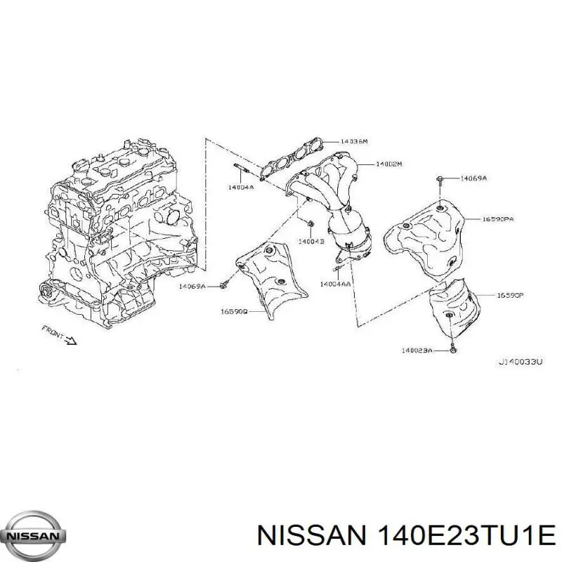 140E23TU1E Nissan 