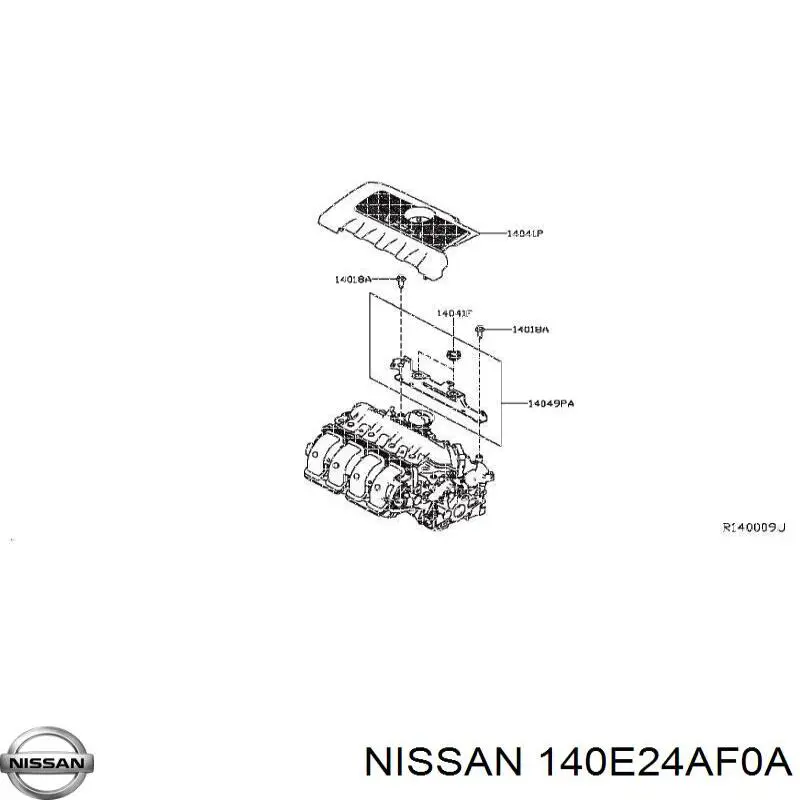  140E24AF0A Nissan