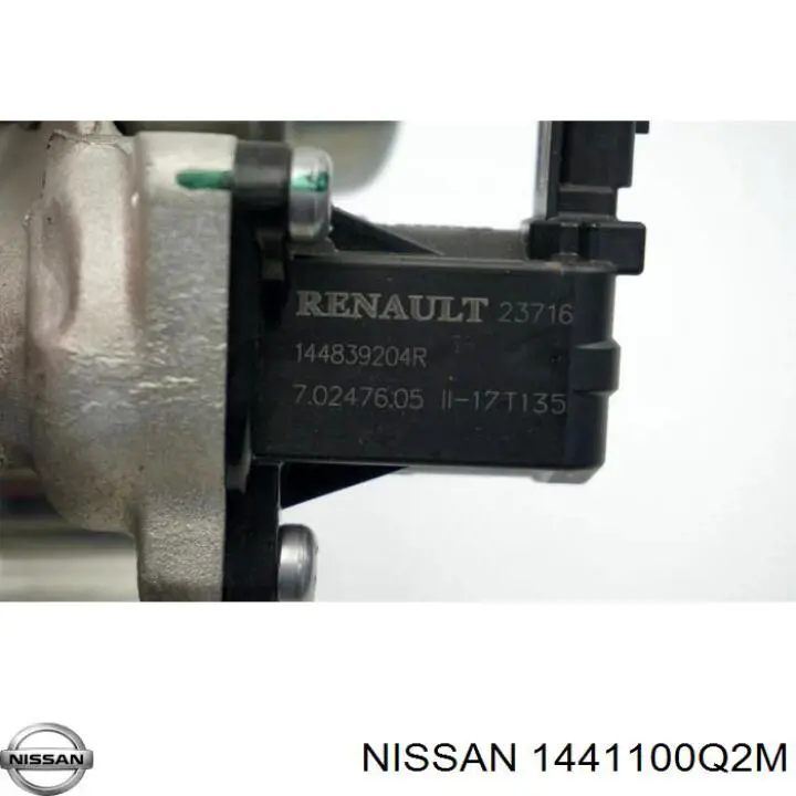 Турбонагнетатель Renault (RVI) 144105266R цена, от 177.56 USD