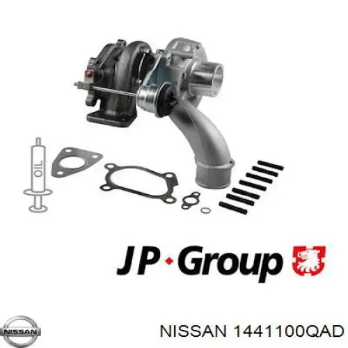 Турбина Nissan 1441100QAD