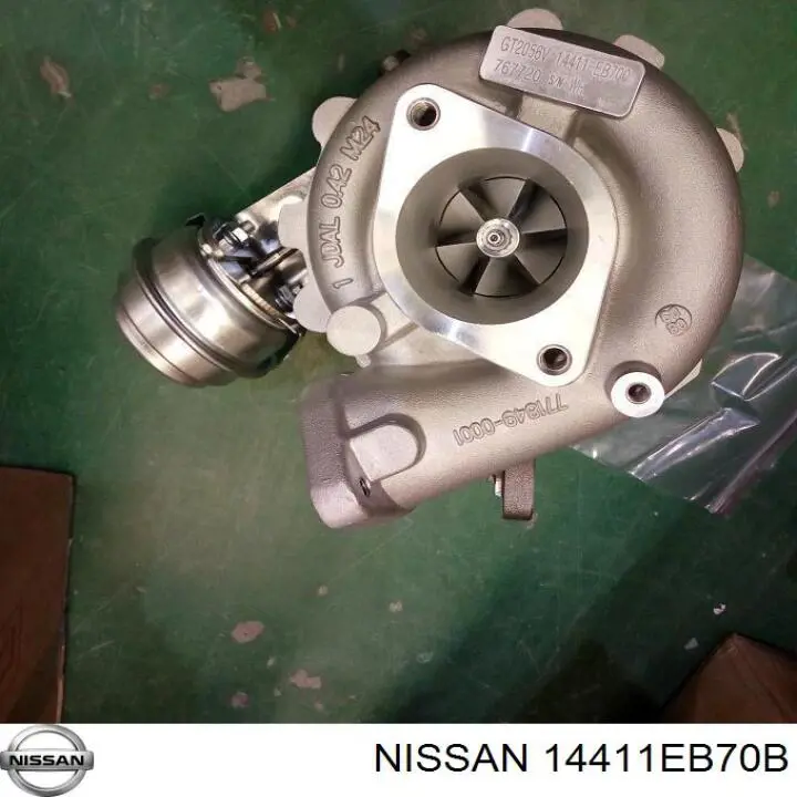 14411EB70D Nissan турбина