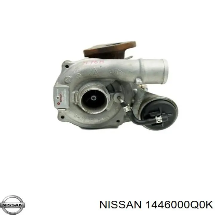 Трубка (шланг) подачи масла к турбине на Nissan Primastar J4