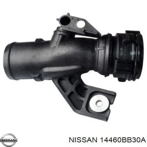 Патрубок воздушный, выход из турбины (наддув) Nissan/Infiniti 14460BB30A