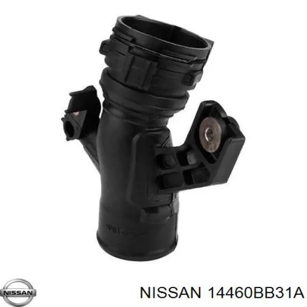 Купить 14460BB31A Nissan/Infiniti Патрубок воздушный, выход из турбины/компрессора (наддув)