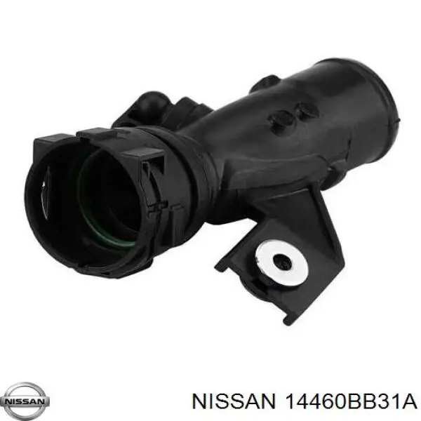Патрубок воздушный, выход из турбины (наддув) Nissan/Infiniti 14460BB31A