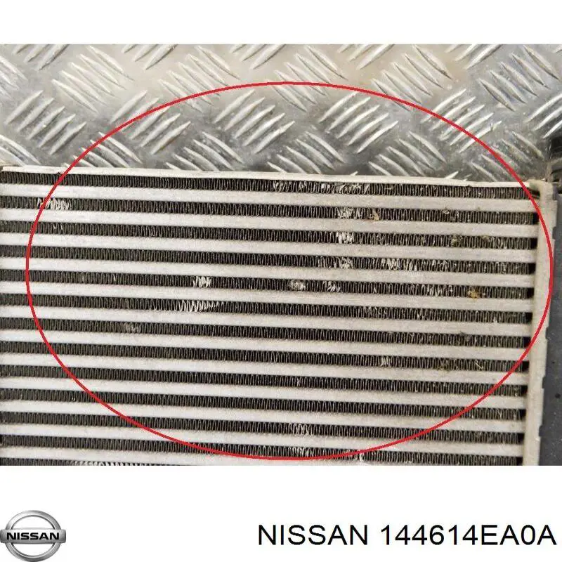 Radiador de intercooler 144614EA1A Renault (RVI)