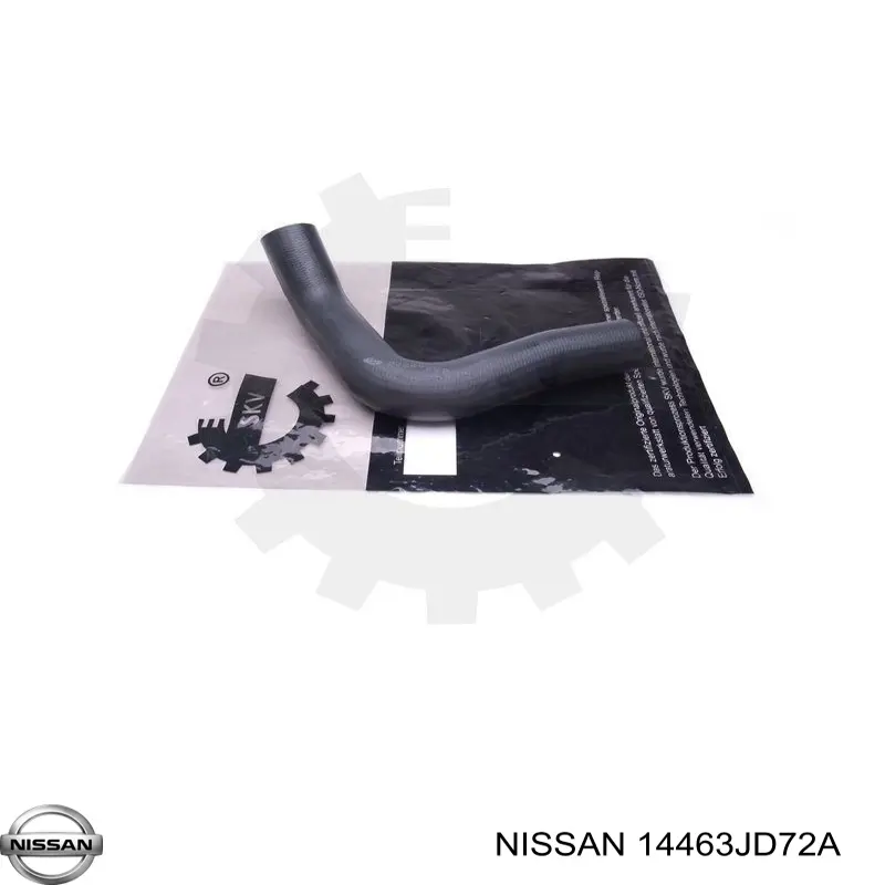 Шланг (патрубок) интеркуллера нижний левый на Nissan Qashqai +2 