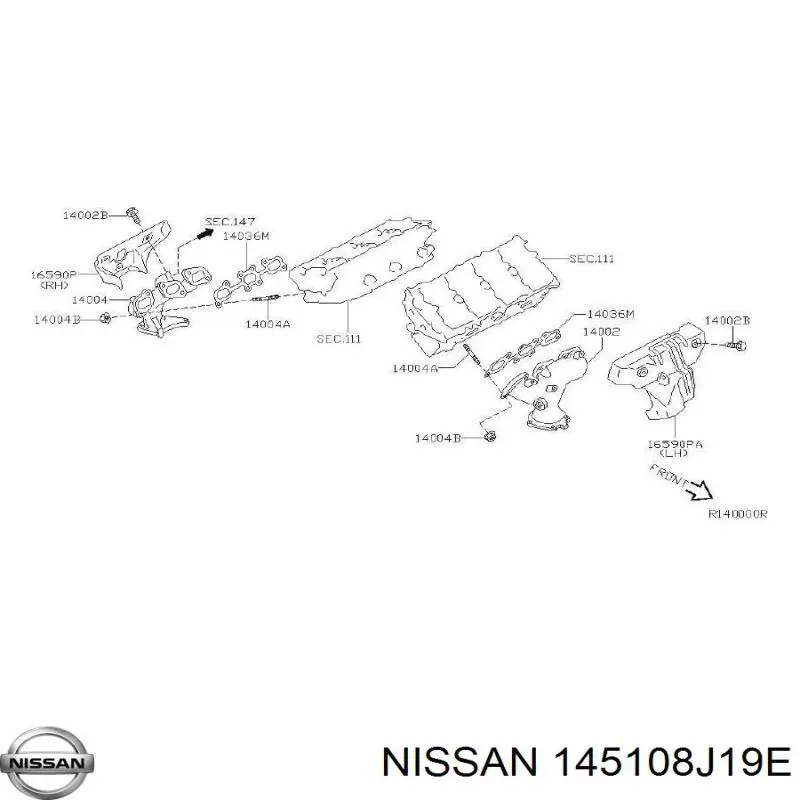 145108J19E Nissan 