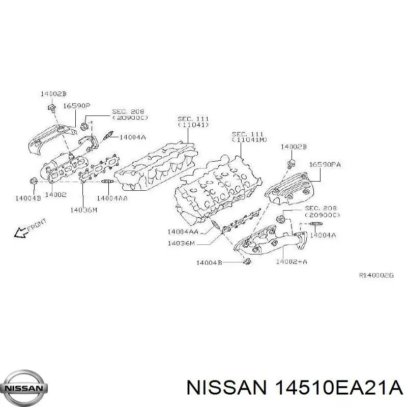 14510EA21A Nissan 