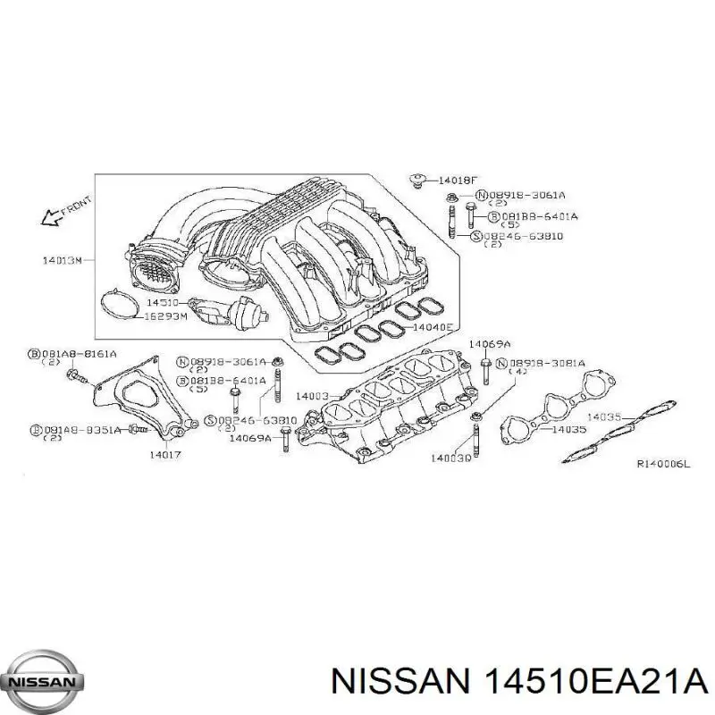 14510EA21A Nissan/Infiniti 