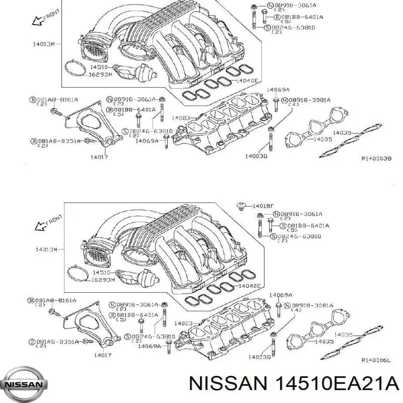 Nissan/Infiniti 14510EA21A цена, от 153.16 USD