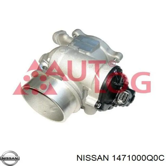 1471000Q0C Nissan/Infiniti Клапан рециркуляции отработавших газов EGR