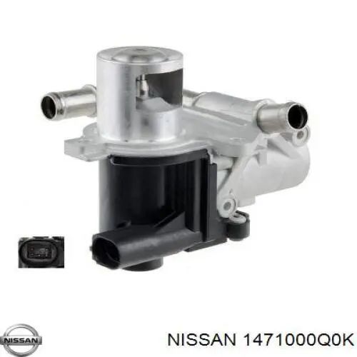 Клапан ЕГР 1471000Q0K Nissan