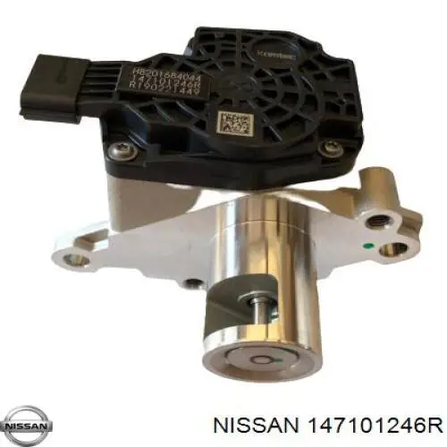 147101246R Nissan válvula segura egr, de recirculação dos gases