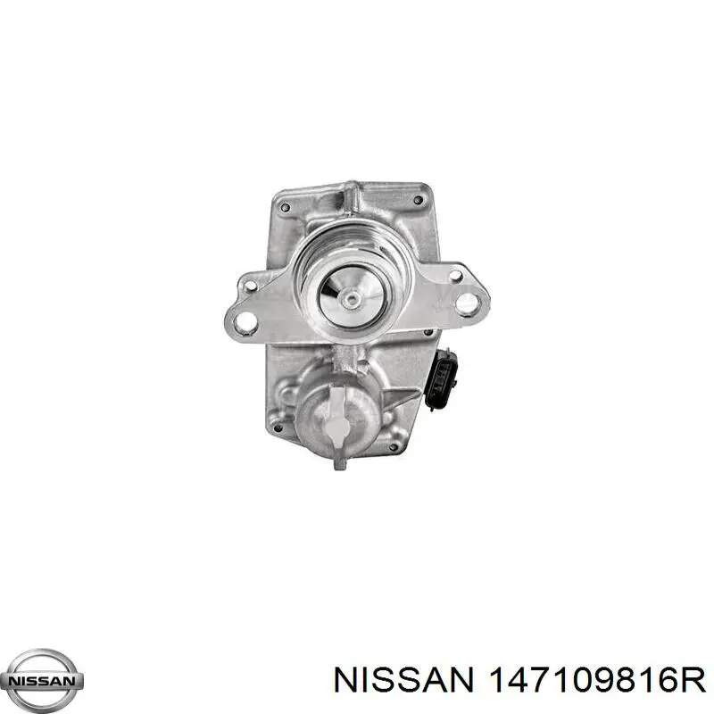 147109816R Nissan válvula egr de recirculação dos gases