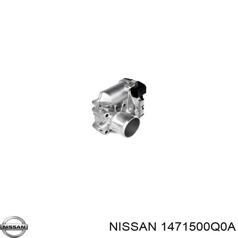1471500Q0A Nissan válvula de borboleta montada