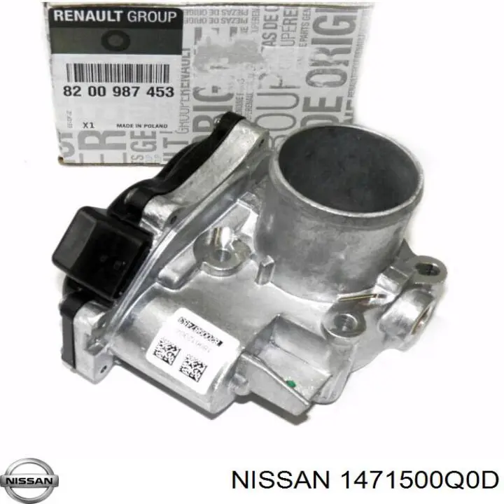 Дроссельная заслонка в сборе Nissan/Infiniti 1471500Q0D цена, от 31.00 USD