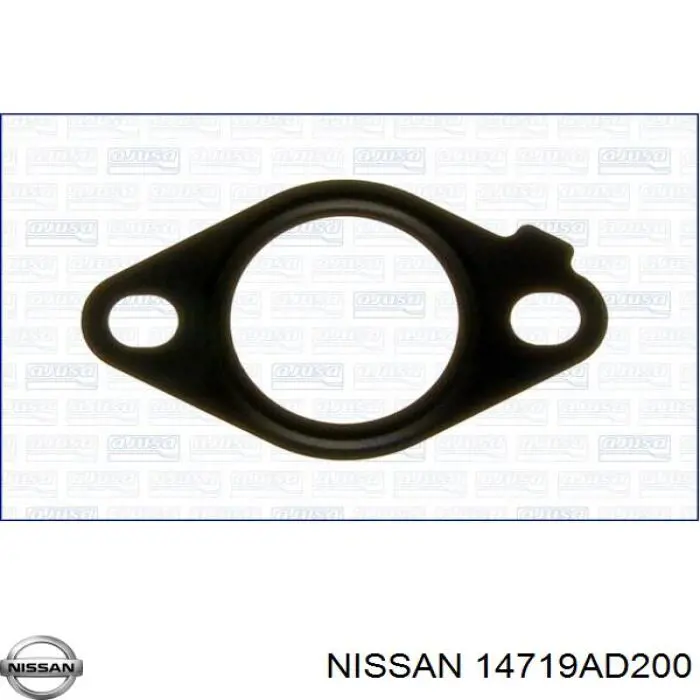 Vedante de válvula EGR de recirculação para Nissan Pathfinder (R51M)