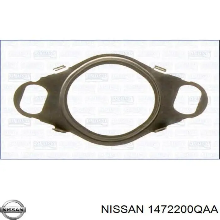 1472200QAA Nissan vedante de refrigerador egr do sistema de recirculação dos gases
