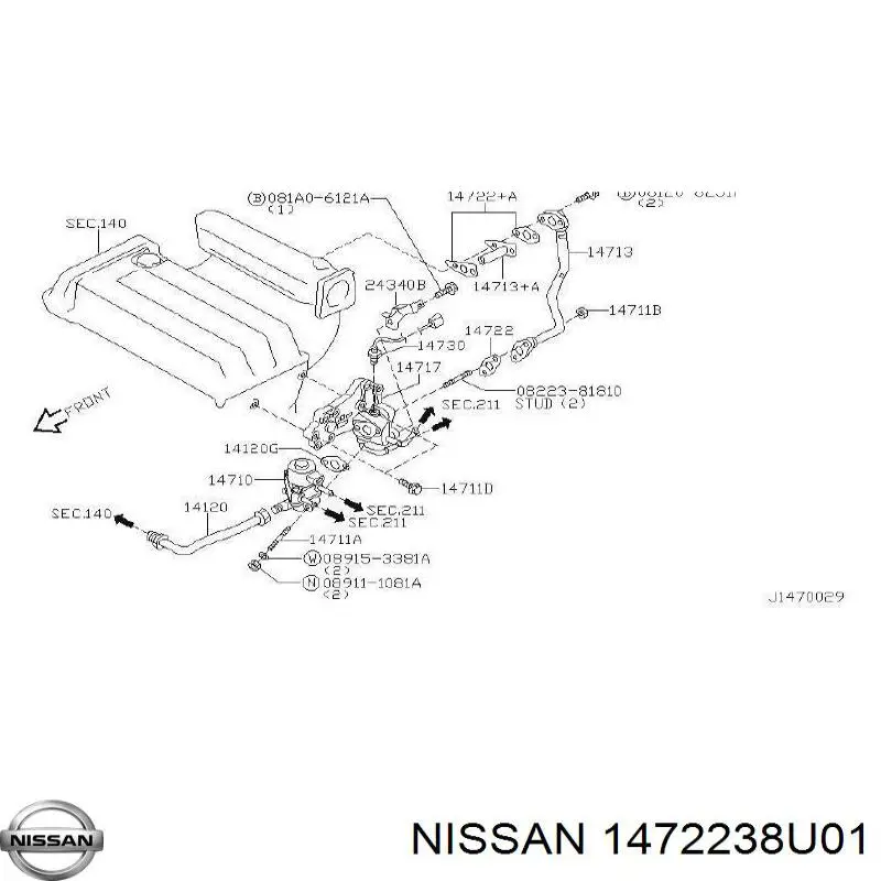 1472238U01 Nissan/Infiniti 