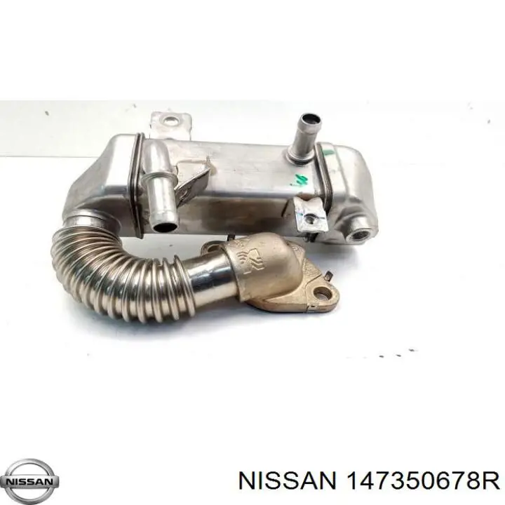 147350678R Nissan radiador do sistema egr de recirculação dos gases de escape