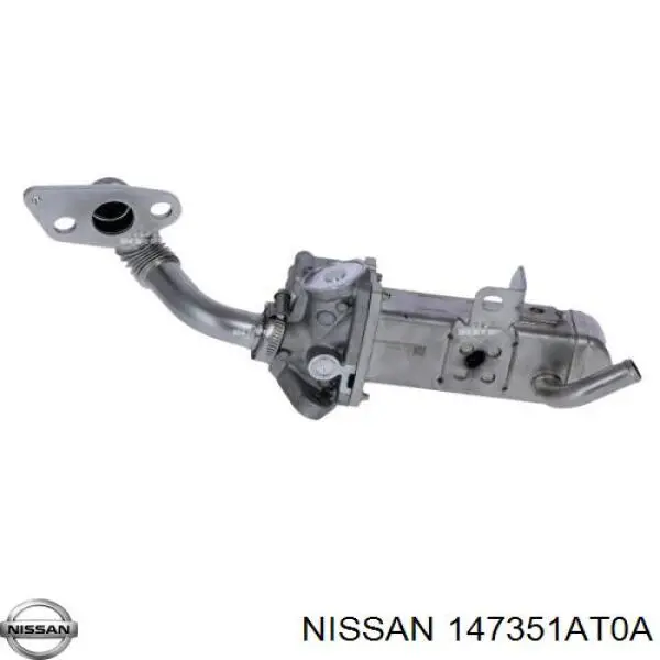 Радиатор системы EGR рециркуляции выхлопных газов Nissan/Infiniti 147351AT0A цена, от 39.50 USD