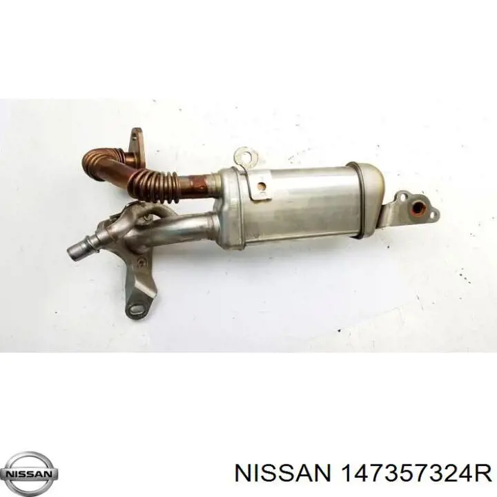 147357324R Nissan radiador do sistema egr de recirculação dos gases de escape