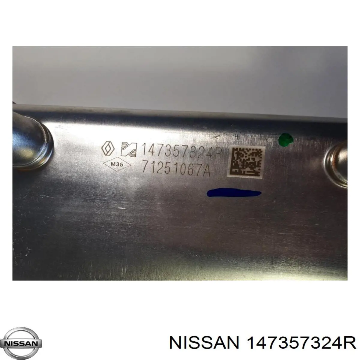Радиатор системы EGR рециркуляции выхлопных газов Nissan/Infiniti 147357324R цена, от 18.34 USD