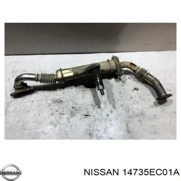 Радиатор системы EGR рециркуляции выхлопных газов Nissan/Infiniti 14735EC01A цена, от 51.86 USD