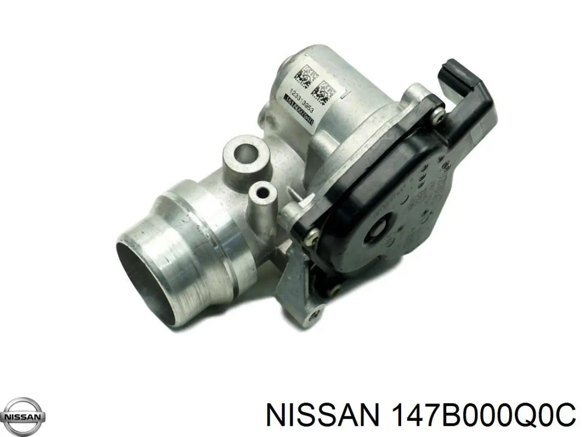 Регулирующая заслонка EGR 147B000Q0C Renault (RVI)