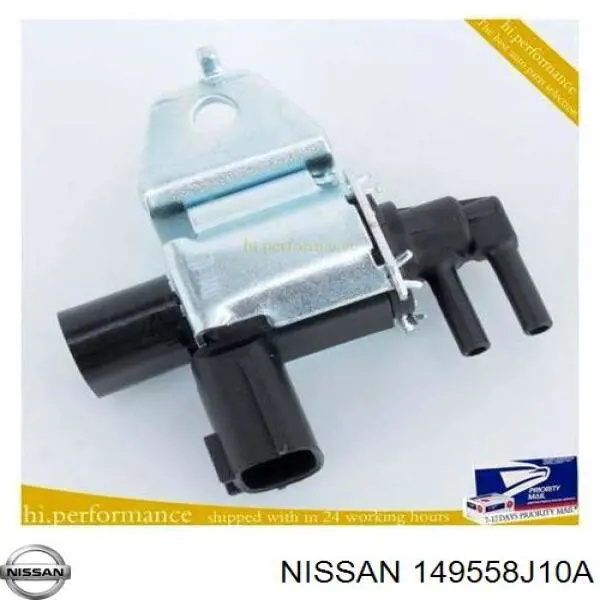 149558J10A Nissan válvula solenoide de regulação de comporta egr