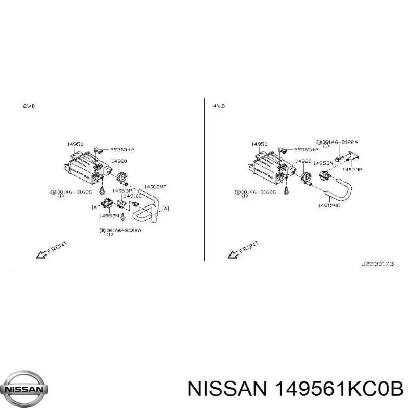 149561KC0A Nissan 