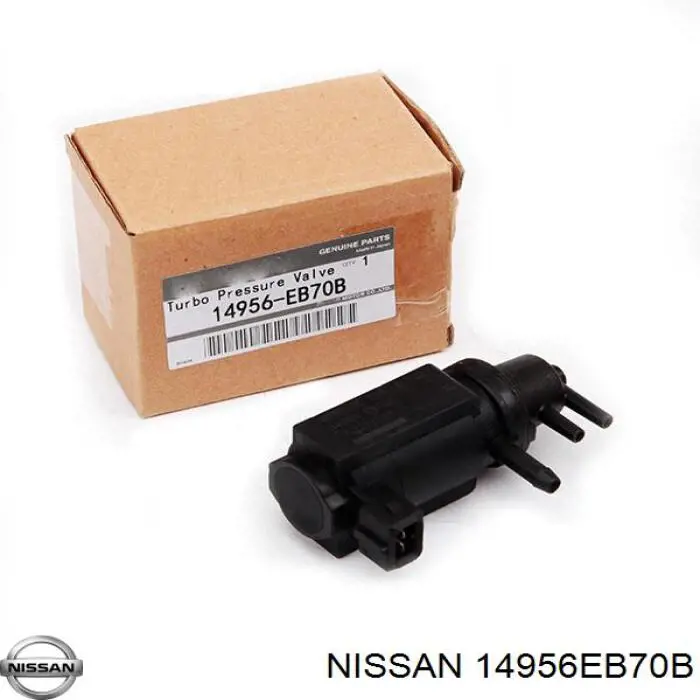 14956EB70B Nissan преобразователь давления (соленоид наддува)