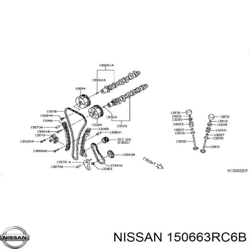 150663RC6B Nissan 