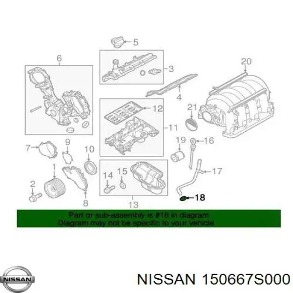  150667S000 Nissan