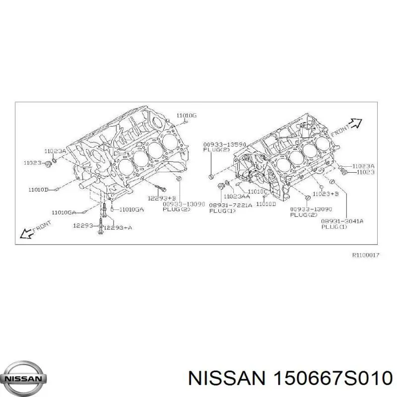 150667S010 Nissan/Infiniti 