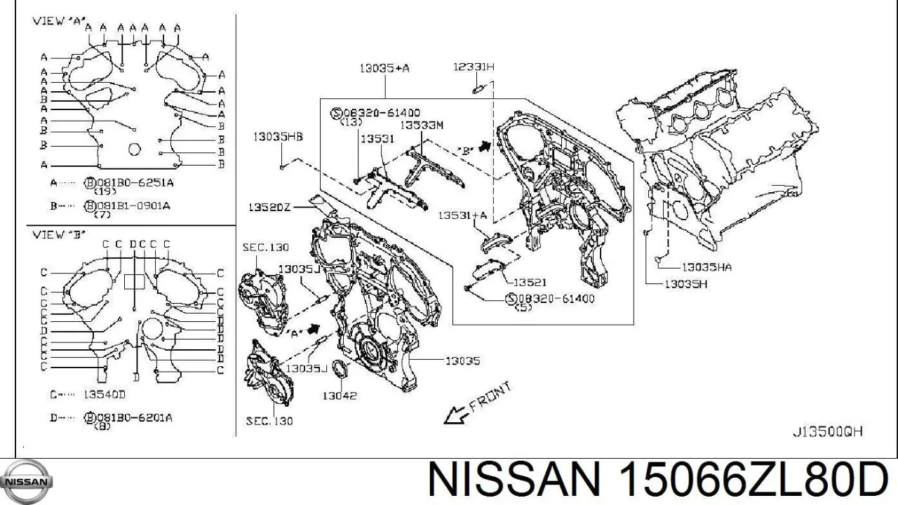  15066ZL80D Nissan/Infiniti