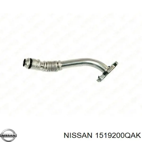 Купить 1519200QAK Renault (RVI) Трубка (шланг) отвода масла от турбины
