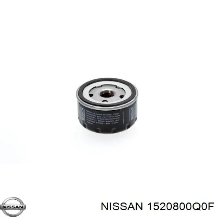 Фильтр очистки масла центробежный Nissan/Infiniti 1520800Q0F цена, от 4.31 USD