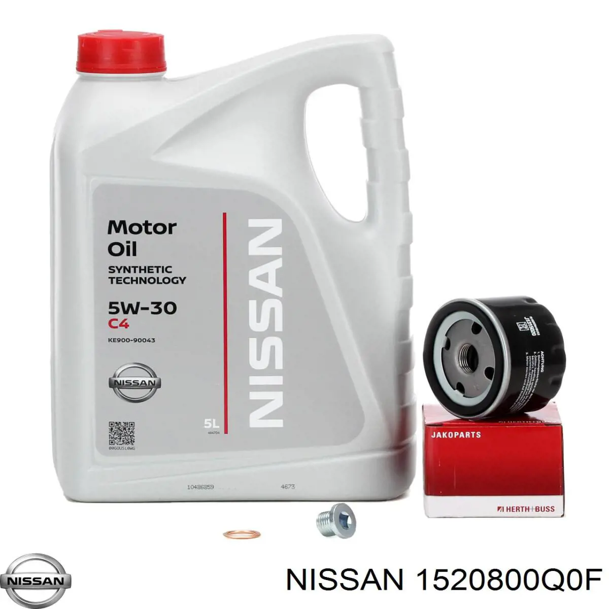 1520800Q0F Nissan масляный фильтр