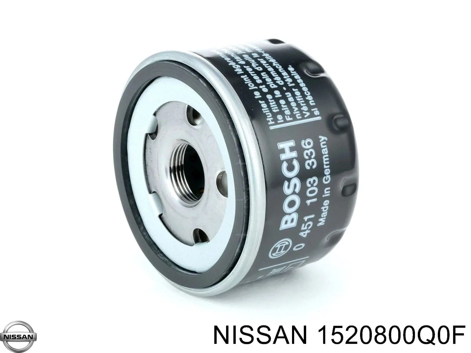 Масляный фильтр 1520800Q0F Nissan/Infiniti