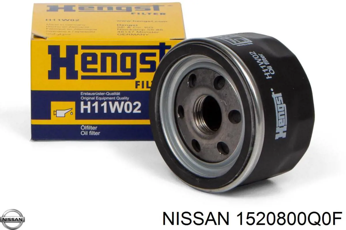 Купить 1520800Q0F Nissan/Infiniti Фильтр центробежный очистки масла