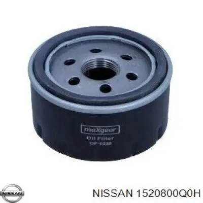 Купить 1520800Q0H Nissan/Infiniti Фильтр центробежный очистки масла