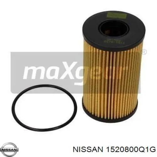 Купить 1520800Q1G Nissan/Infiniti Фильтр центробежный очистки масла