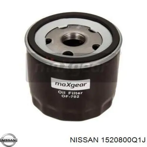 Фильтр очистки масла центробежный Nissan/Infiniti 1520800Q1J цена, от 8.23 USD