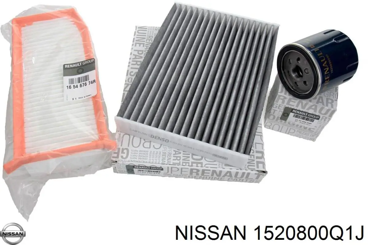 1520800Q1J Nissan/Infiniti Масляный фильтр двигателя