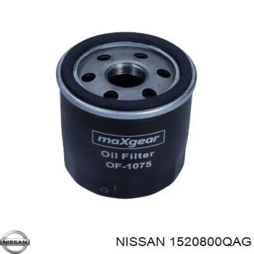1520800QAG Nissan/Infiniti Масляный фильтр двигателя